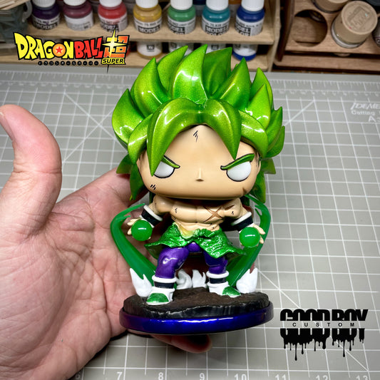 Metallic Glow Broly with custom box