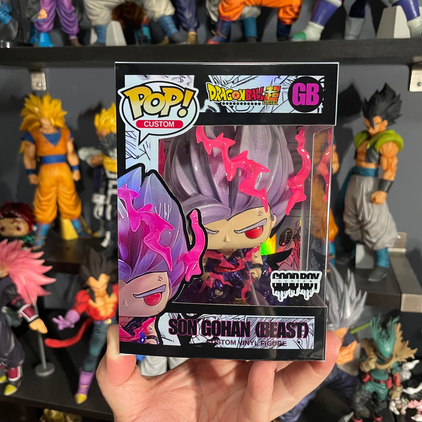 Preorder: Custom Metallic Glow Gohan Beast