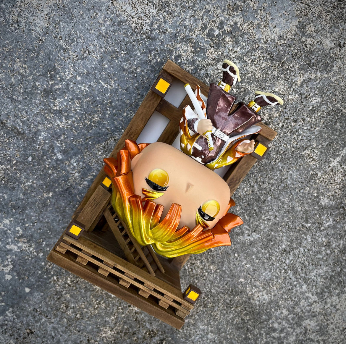 Preorder  Custom Metallic Zenitsu Locked In with Custom LED Box